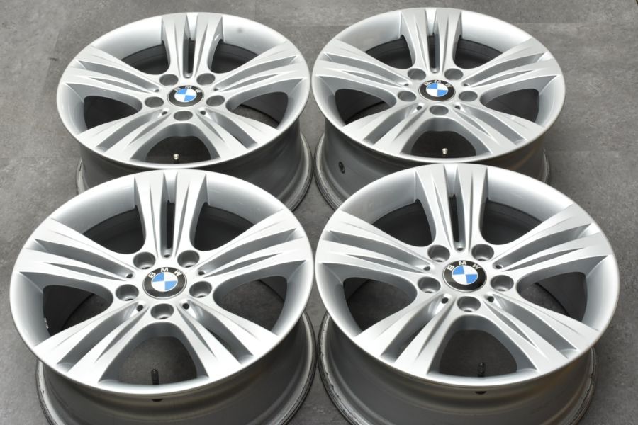ダブルスポーク392】BMW F30 3シリーズ 純正 17in 7.5J +37 PCD120 4本 