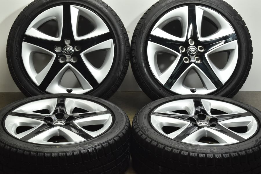 215/45R17 スタッドレス　ホイール　バリ山　プリウス　カローラ　など　② 215/45R17バリ山スタッドレスタイヤ付きホイール4本 プリウス等に ランクB