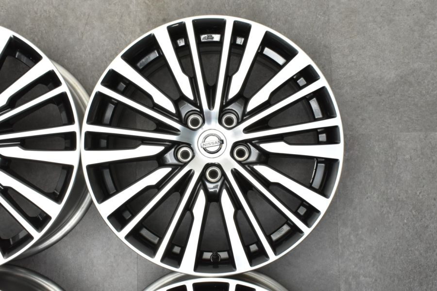 【おトク】 新車外し品】ニッサン E52 エルグランド 純正 18in 7.5J +55 タイヤ・ホイール