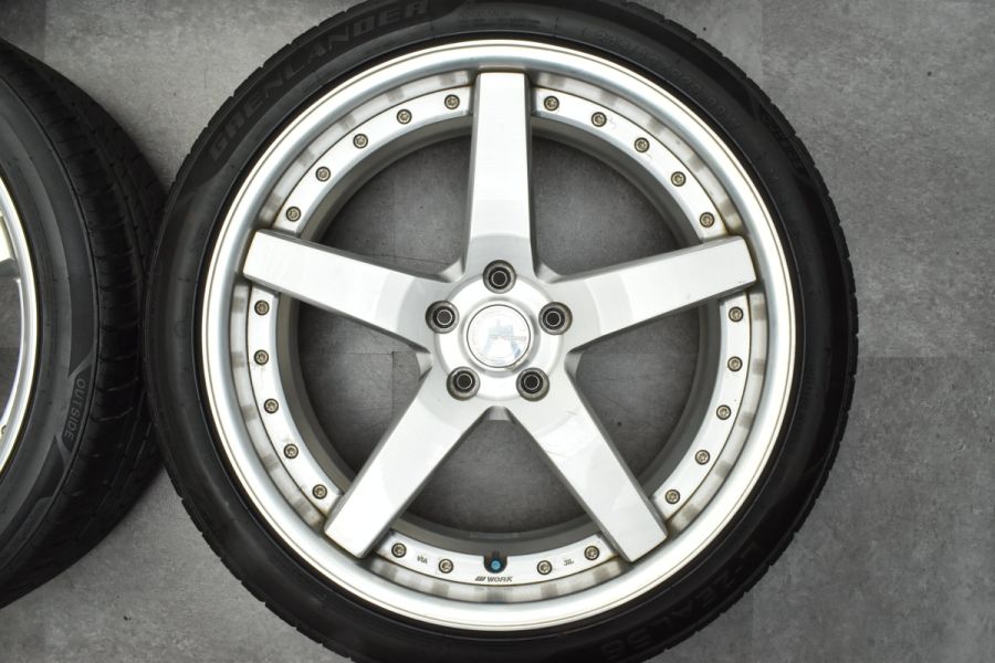 WORK GNOSIS グノーシス GR203 中古ホイール 4本 9/10J 20インチ