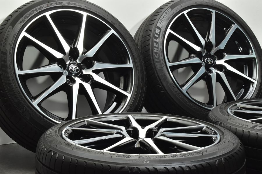 美品】トヨタ GR 86 SZ 純正 17in 7.5J +48 PCD100 ミシュラン プライマシー 4 215/45R17 2023年製 BRZ  インプレッサ 流用 中古 タイヤホイールセット | パーツ販売ナンバーワン