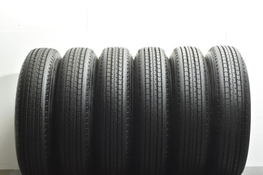 2023年製 走行僅か】ダンロップ SP110 225/80R17.5 6本セット トラック 