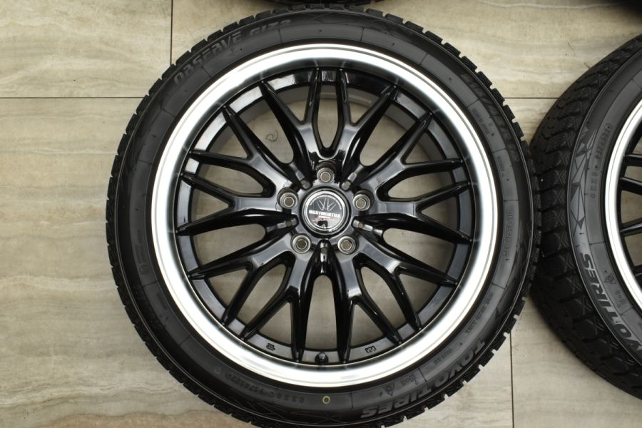 バリ溝】ロクサーニ マルチフォルケッタ2 18in 7.5J +48 PCD114.3 トーヨー オブザーブ GIZ2 215/45R18 ノア  ヴォクシー ステップワゴン 中古 スタッドレスタイヤホイールセット | パーツ販売ナンバーワン