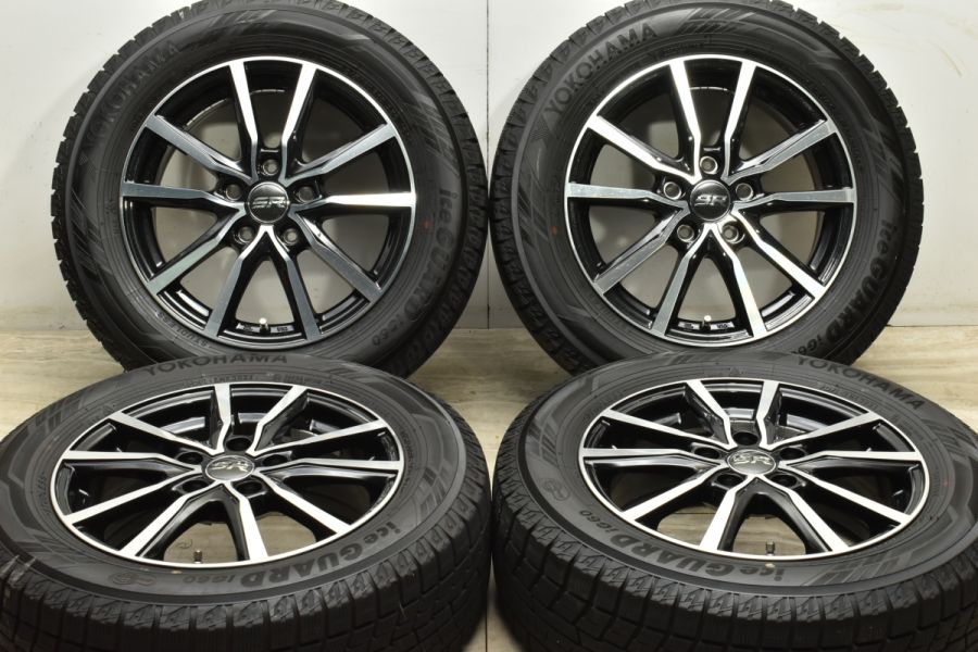 バリ溝 美品】ストレンジャー 16in 6.5J +53 PCD114.3 ヨコハマ アイスガード iG60 215/60R16 ヤリスクロス  オデッセイ ヴェゼル CX-3 中古 スタッドレスタイヤホイールセット | パーツ販売ナンバーワン