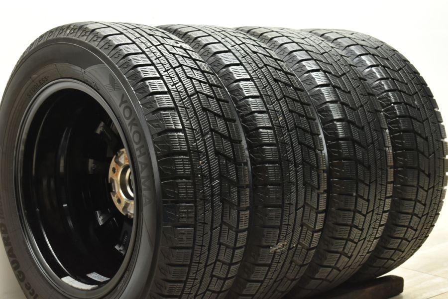 バリ溝 美品】ストレンジャー 16in 6.5J +53 PCD114.3 ヨコハマ アイス