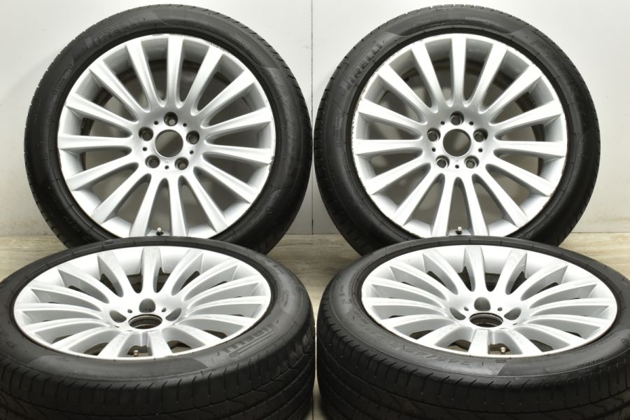 承認ランフラット付】BMW F01 F02 7シリーズ 純正 19in 8.5J+25 9.5J+39 ピレリ 245/45R19 275/40R19  マルチスポーク235 F07 5シリーズ 中古 タイヤホイールセット | パーツ販売ナンバーワン