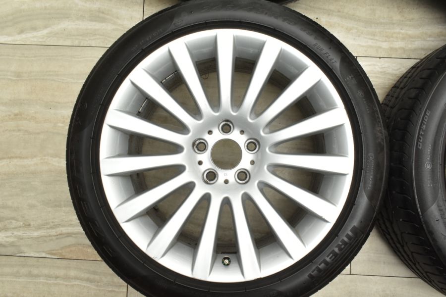 承認ランフラット付】BMW F01 F02 7シリーズ 純正 19in 8.5J+25