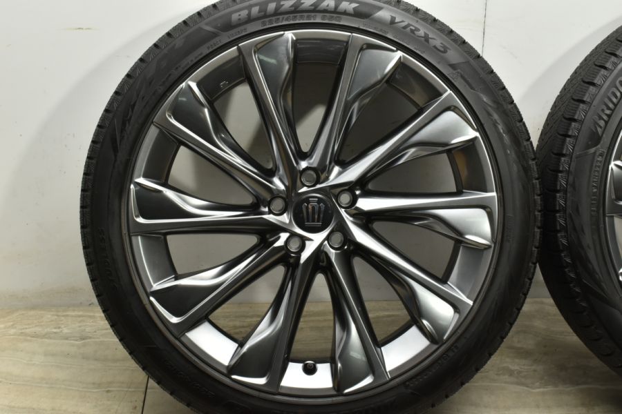 バリ溝　225/50R17 ホイール付きスタッドレス4本 バリ溝】トヨタ クラウンクロスオーバー G レザーパッケージ