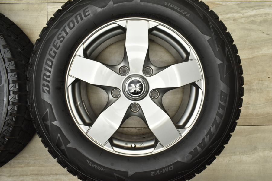 BAZALT-X 18in 8J +50 PCD150 ブリヂストン ブリザック DM-V2 285