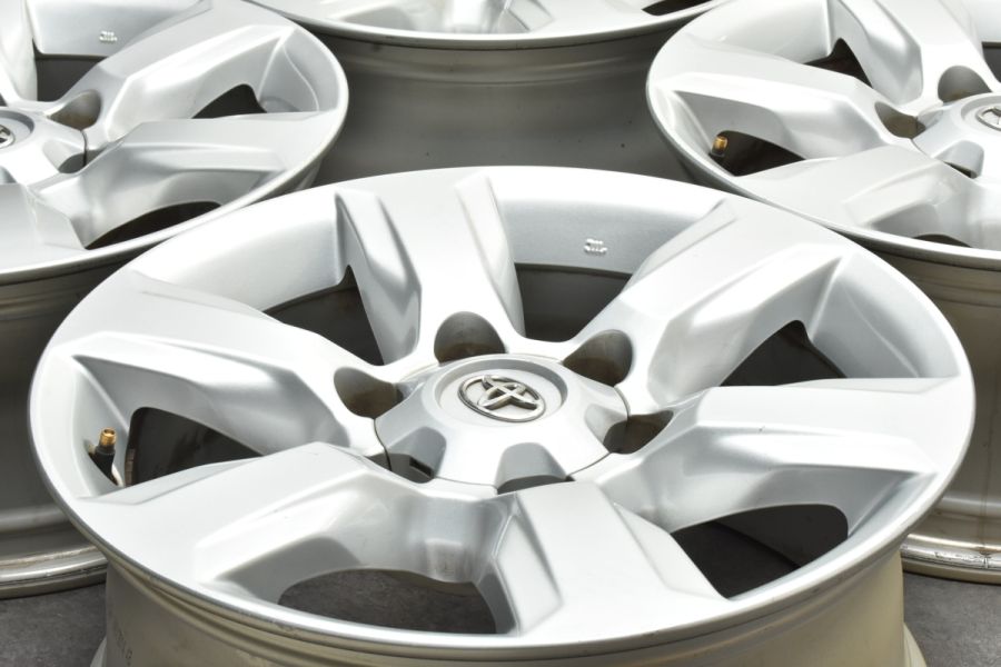 こんこんちん　トヨタ純正　プラド中期ホイール TOYOTA トヨタ ランドクルーザープラド 150系 中期純正 中古