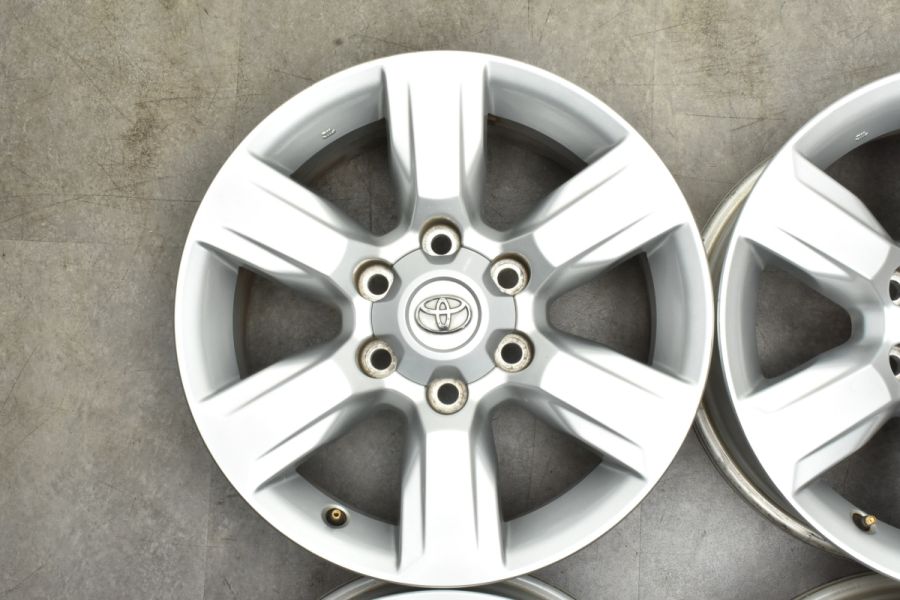 【トヨタ】ランドクルーザー　プラド　150　中期　純正　ホイール スタッドレス用等に】トヨタ 150 ランドクルーザープラド 中期