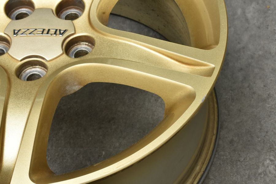 希少】トヨタ アルテッツァ クオリタート 純正 17in 7J +50