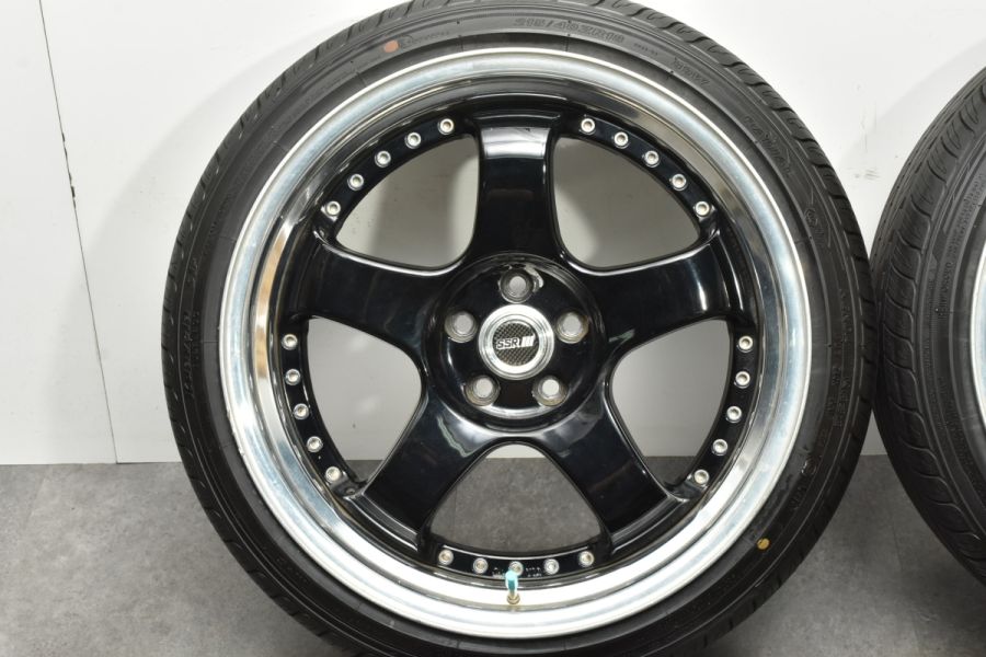 86 BRZなどに】SSR Professor SP1 18in 8J 9J +37 PCD100 ケンダ 215/40R18 インプレッサ レガシィ  カローラ スポーツ ツーリング 中古 タイヤホイールセット | パーツ販売ナンバーワン