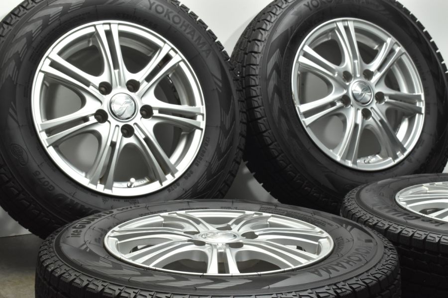 バリ山、175/80R15、スタッドレス+アルミ