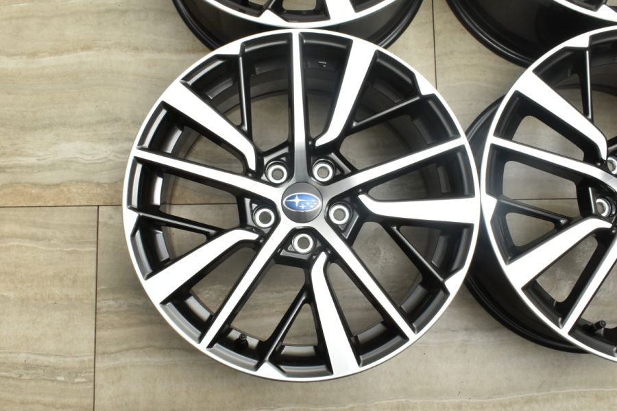 新車外し 美品】スバル VBH WRX S4 STI SPORT R EX 純正 18in 8.5J +55 