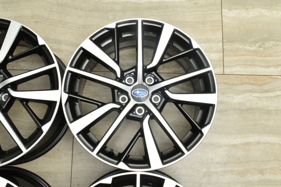 新車外し 美品】スバル VBH WRX S4 STI SPORT R EX 純正 18in 8.5J +55 