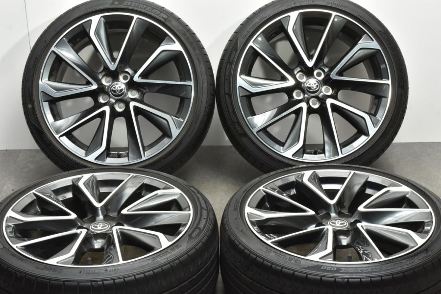 ホイールのみ販売可能】トヨタ カローラスポーツ GZ 純正 18in 8J +40 PCD100 ダンロップ 225/40R18 カローラツーリング  30 50 プリウス 中古 タイヤホイールセット | パーツ販売ナンバーワン