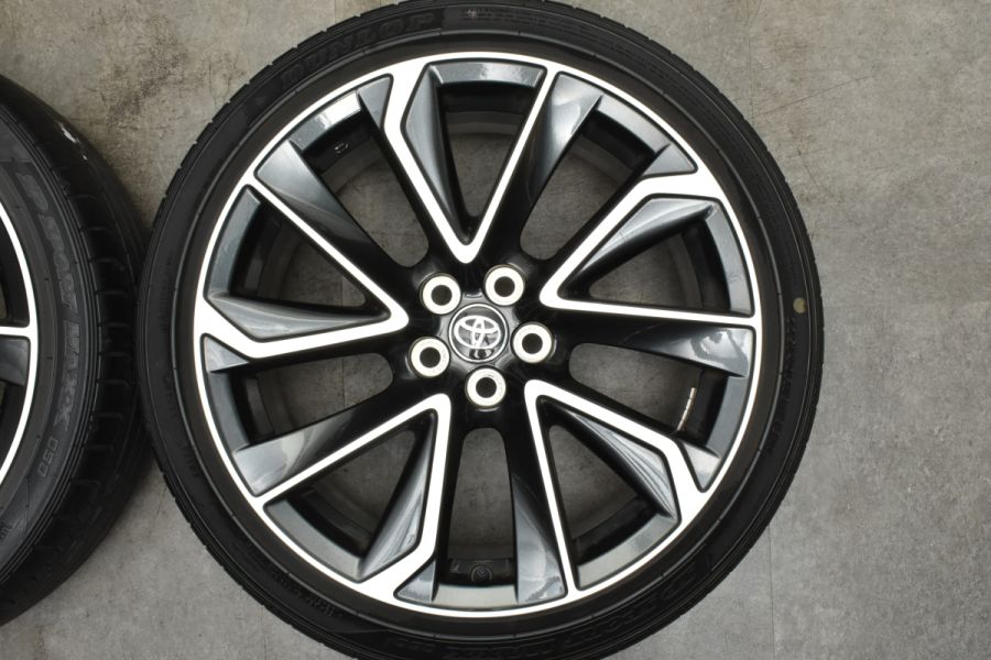 ホイールのみ販売可能】トヨタ カローラスポーツ GZ 純正 18in 8J +40 PCD100 ダンロップ 225/40R18 カローラツーリング  30 50 プリウス 中古 タイヤホイールセット | パーツ販売ナンバーワン