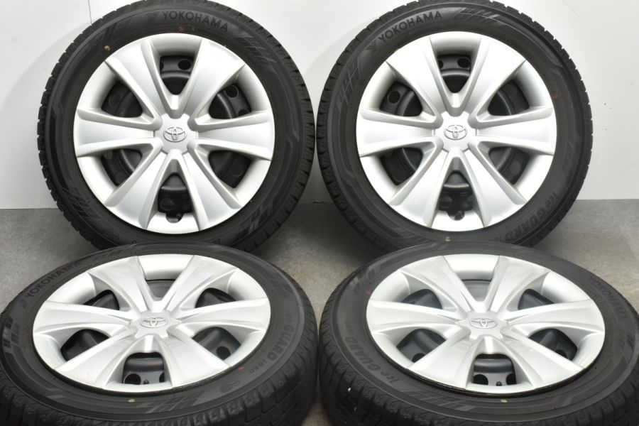 バリ溝】トヨタ ラクティス 純正 16in 5.5J +39 PCD100 ヨコハマ アイスガード iG60 175/60R16 アクア 流用 交換用  スタッドレス 中古 スタッドレスタイヤホイールセット | パーツ販売ナンバーワン