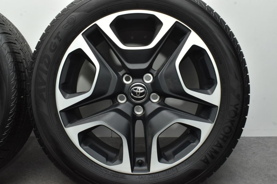 バリ溝品】トヨタ RAV4 アドベンチャー 純正 19in 7.5J +40 PCD114.3 ヨコハマ AVID GT 235/55R19 ハリアー  ヴァンガード 流用 中古 タイヤホイールセット | パーツ販売ナンバーワン