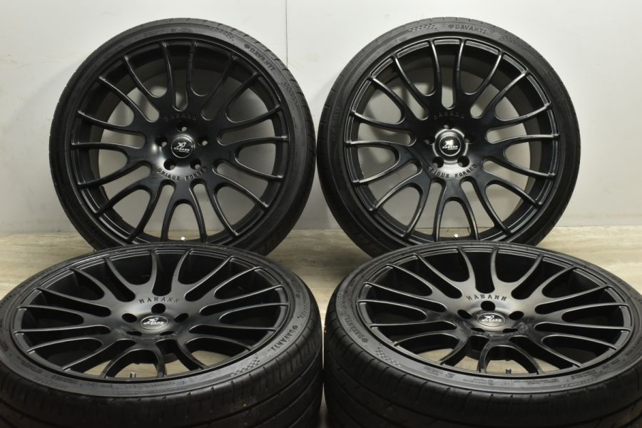 希少 鍛造品】HAMANN UNIQUE FORGED 22in 10J +35 PCD120 DAVANT 295/30R22 BMW X5 X6  F15 F16 E70 E71 ハーマンユニークフォージド 中古 タイヤホイールセット | パーツ販売ナンバーワン