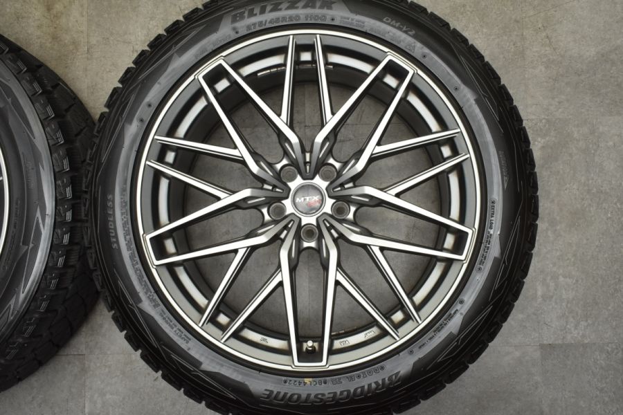 ブリヂストン スタッドレス 275/45R20 ブリザックDM-V2 バリ山