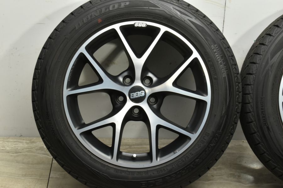 DUNLOP WINTER MAXX SJ8 215/60R17】冬 4本【A-TECH SCHNEIDER 社外 17 