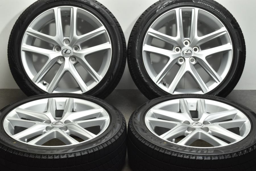 良好品】レクサス CT200h バージョンL 純正 17in 7J +45 PCD100 ブリヂストン ブリザック VRX3 215/45R17  プリウス カローラツーリング 中古 スタッドレスタイヤホイールセット | パーツ販売ナンバーワン