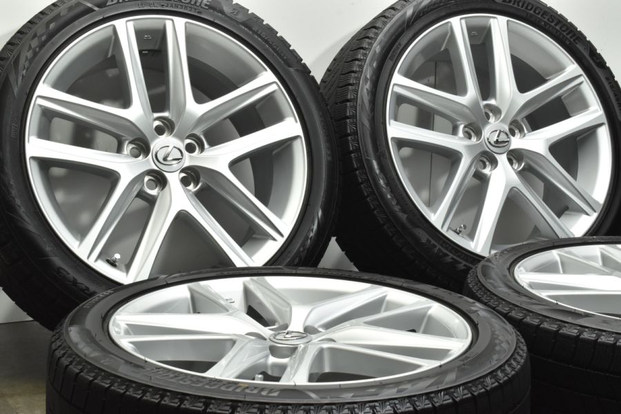 良好品】レクサス CT200h バージョンL 純正 17in 7J +45 PCD100 ブリヂストン ブリザック VRX3 215/45R17  プリウス カローラツーリング 中古 スタッドレスタイヤホイールセット | パーツ販売ナンバーワン