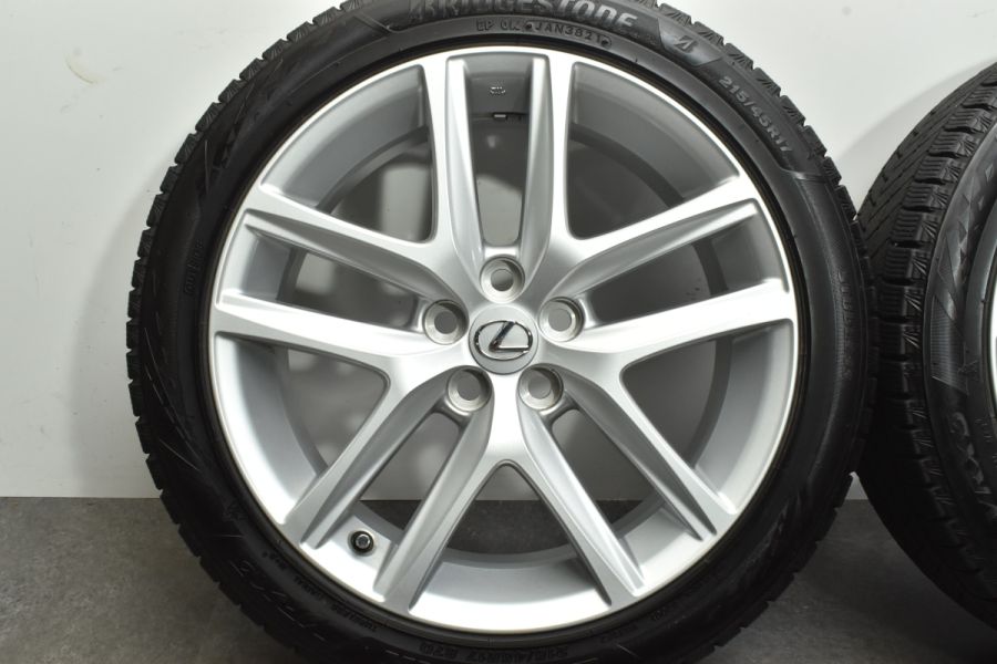 良好品】レクサス CT200h バージョンL 純正 17in 7J +45 PCD100