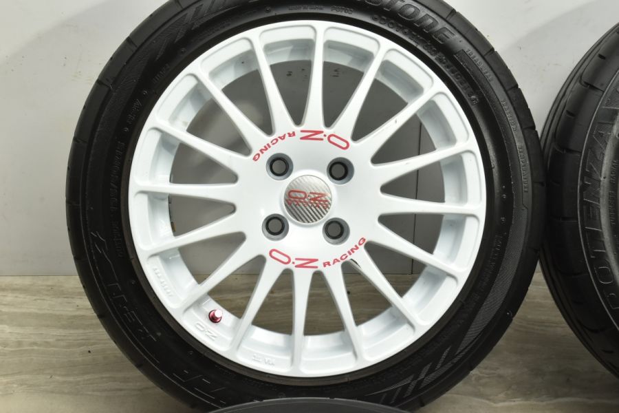 美品】OZ RACING スーパーツーリズモ WRC 15in 6.5J +37 PCD100
