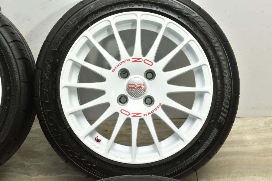 美品】OZ RACING スーパーツーリズモ WRC 15in 6.5J +37 PCD100