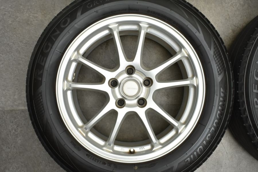 ブリヂストンBSレグノGRV2山ありトヨタ純正アルミセット