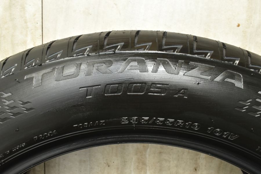 235/55R19 新車外しブリヂストン トランザ T005A 2024年製 新車外し】ブリヂストン トランザ T005A 235/55R19 4本 NX RX