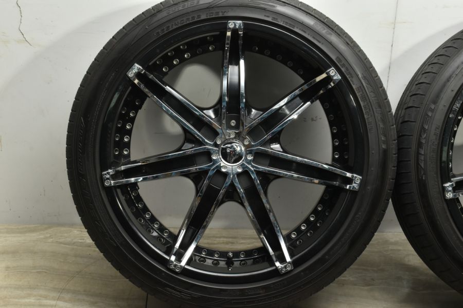 希少 人気ホイール】ディアブロ DIABLO DNA 22in 9.5J+13 PCD139.7 6穴 ファルケン アゼニス FK510 SUV  265/40R22 シボレーエクスプレス 中古 タイヤホイールセット | パーツ販売ナンバーワン