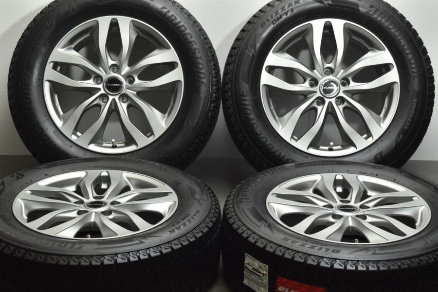 未使用 バリ溝 美品】バルミナ 17in 7J +45 PCD114.3  