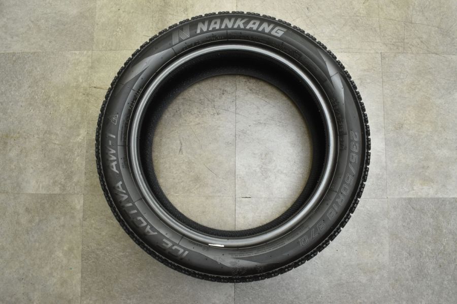 バリ溝】ナンカン アイスアクティバ AW-1 235/50R18 4本セット アルファード ヴェルファイア エルグランド ベンツ GLA VW  ティグアン 中古 スタッドレスタイヤのみ | パーツ販売ナンバーワン