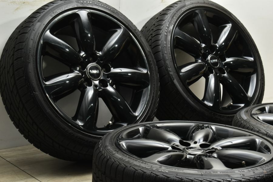 艶あり黒◆MINI クラブマンF54 JCW TASホイール18インチ4本セット 艶あり黒◇MINI クラブマンF54 JCW TASホイール18インチ4本セット