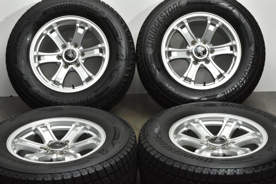 良好品】WEDS キーラー 17in 7.5J +25 PCD139.7 ブリヂストン ブリザック DM-V3 265/65R17 プラド  ハイラックス サーフ スタッドレス 中古 スタッドレスタイヤホイールセット | パーツ販売ナンバーワン