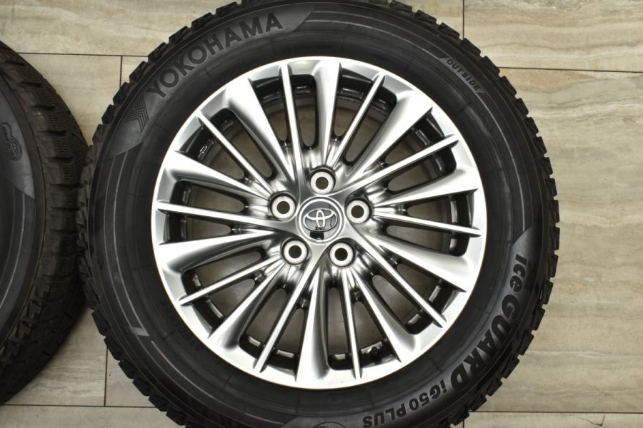 程度良好ホイール】トヨタ 30 アルファード ヴェルファイア 純正 17in