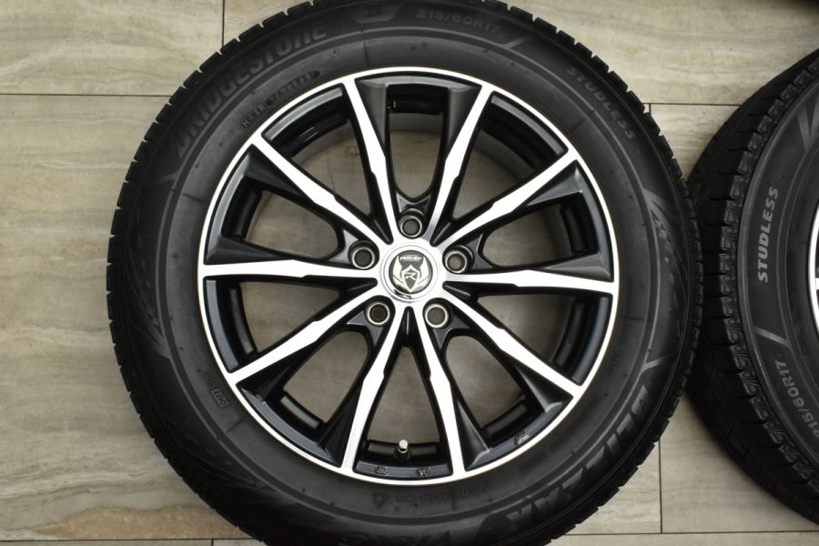 良好品】ライツレー 17in 7J +40 PCD114.3 ブリヂストン ブリザック 