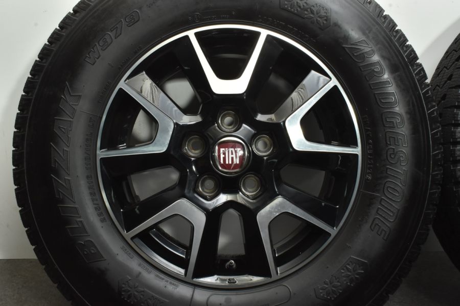 バリ溝】フィアット デュカト 純正 16in 6J +68 PCD118 ブリヂストン ブリザック W979 225/75R16 LT  品番:1970173080 FIAT DUCATO 中古 スタッドレスタイヤホイールセット | パーツ販売ナンバーワン