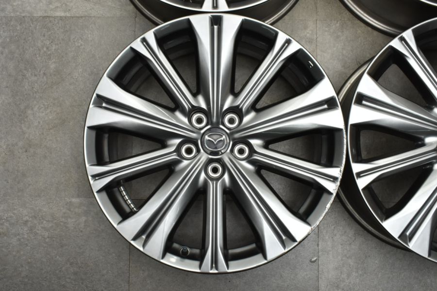 程度良好品】マツダ CX-8 純正 19in 7J +45 PCD114.3 4本セット CX-60