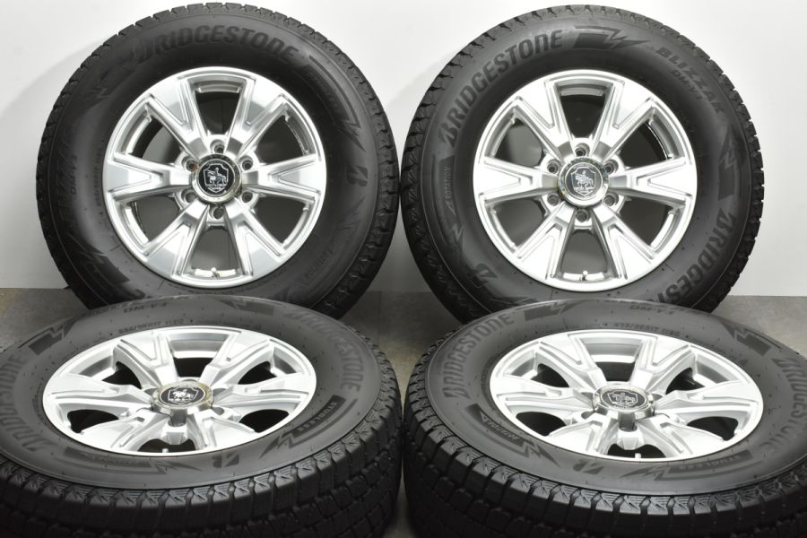 2023年製 バリ溝 美品】KOSEI 17in 7.5J +52 PCD139.7 ブリヂストン ブリザック DM-V3 265/65R17 プラド  ハイラックス FJクルーザー 中古 スタッドレスタイヤホイールセット | パーツ販売ナンバーワン