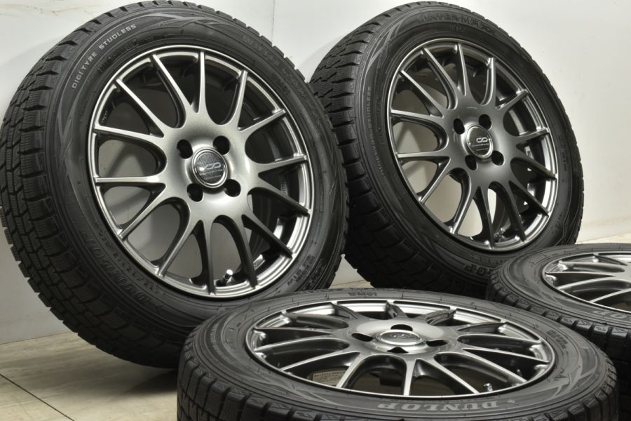 良好品】CDM1 15in 5.5J +43 PCD100 ダンロップ ウィンターマックス WM01 165/65R15 タフト デリカD:2 ソリオ  ハスラー スイフト Kei 中古 スタッドレスタイヤホイールセット | パーツ販売ナンバーワン