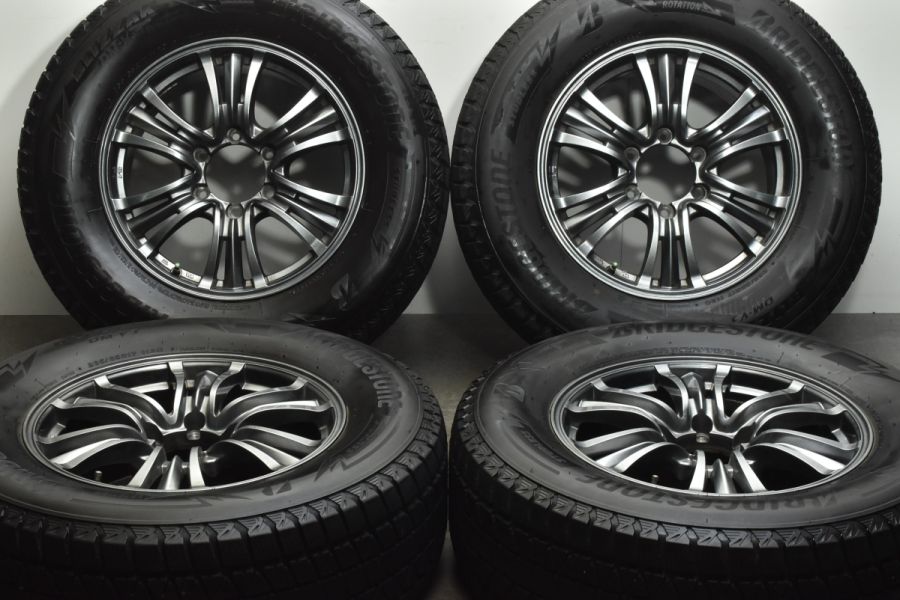 プラド 冬タイヤ ブリヂストン DM-V3 265/65R17 ホイールセット 楽天