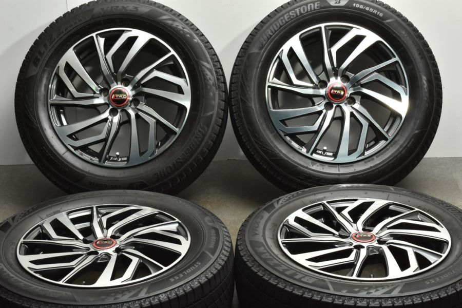 中古溝ありブリヂストンスタッドレスセット195/65R16 ライズ、ロッキー