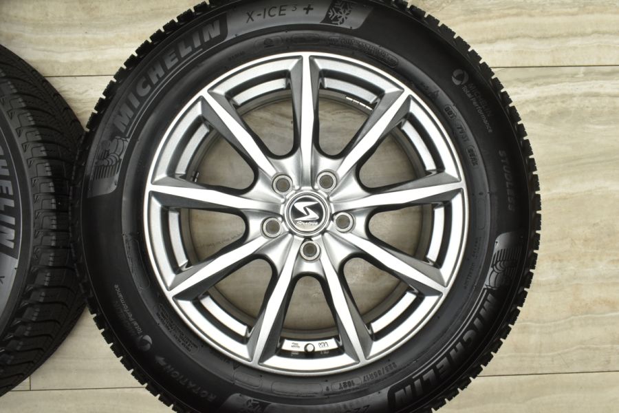 良好品】ストラテジー 17in 7J +45 PCD114.3 ミシュラン X-ICE 3+ 225