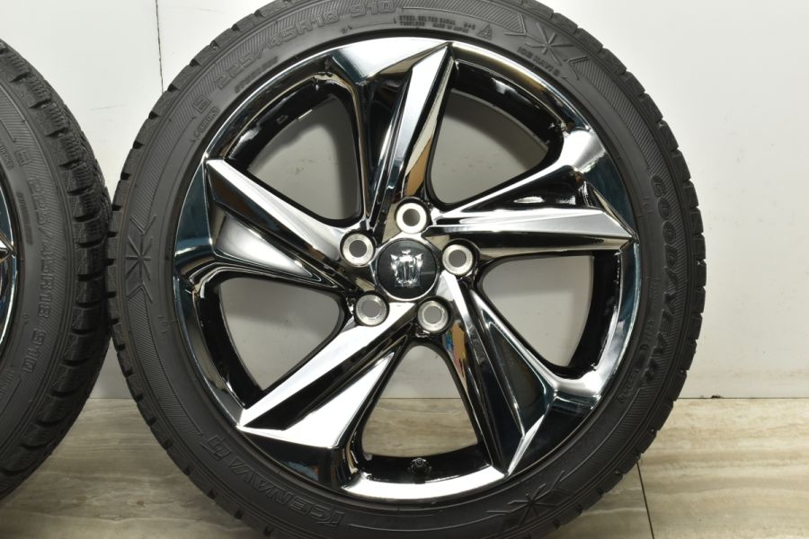 美品 スパッタリング】トヨタ 220 クラウン RS 純正 18in 8J +45