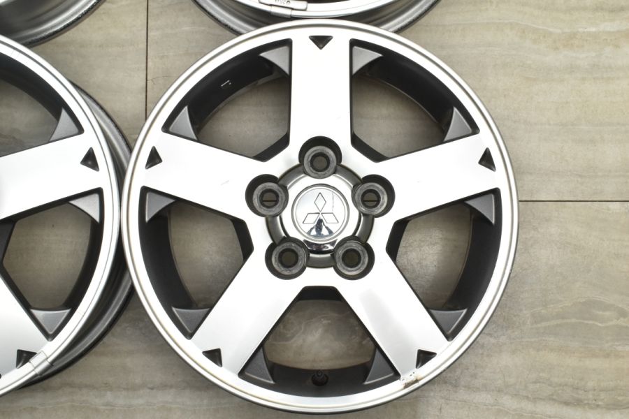 良好品】ミツビシ パジェロミニ 純正 15in 5.5J +46 PCD114.3 4本